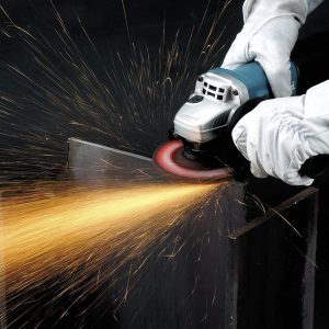 Makita 9558NBRZ Winkelschleifer 125 mm, 840 W, Schwarz/Blau