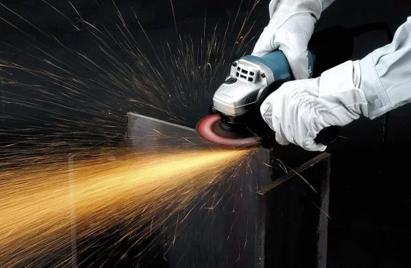 Makita 9558NBRZ Winkelschleifer 125 mm, 840 W, Schwarz/Blau