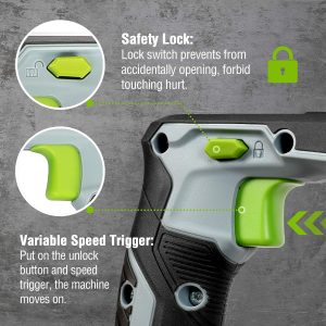 WORKPRO Akku Säbelsäge Kabellose Reciprosäge 20V 4,0 Ah