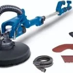 Scheppach Wand - Deckenschleifer DS930 (Langhals Trockenbauschleifer mit 710 W, Ø 215 mm, teleskopierbar, neigbar) - inkl. Schleifscheiben, Absaugadapter/Schlauch