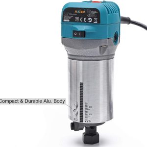 KATSU Electric Hand Holz Oberfräse Kantenfräse 710W