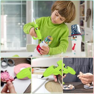 AOZOY Heißklebepistole Akku Klebepistole Kabellos