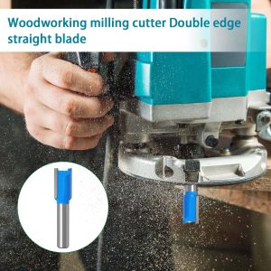 7 Stück Fräser für Oberfräse 8mm Schaft, Holz Nutfräser Set für Oberfräse