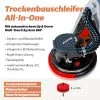 FANZTOOL 800 Watt Trockenbauschleifer mit Absaugung