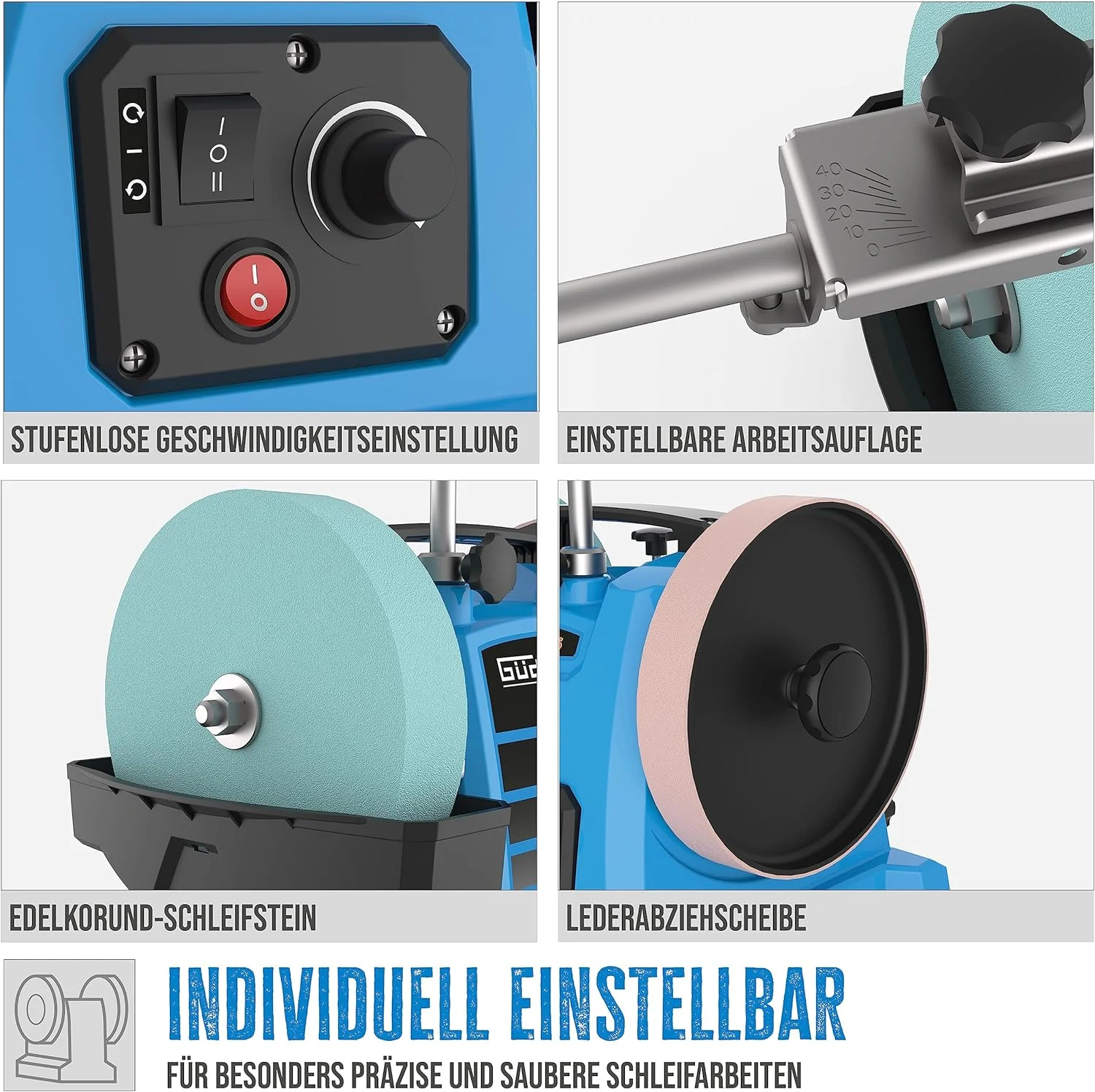 Güde 55247 GNS 200 VS Nassschleifer