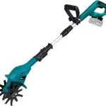 Akku-Bodenhacke und Kultivator, elektrischer Motorhacke, kompatibel mit Makita 18V Max Batterie für Garten und Rasen (Batterie Nicht enthalten)