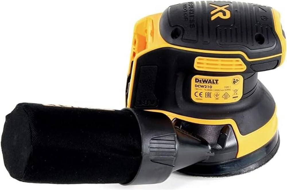 DEWALT Akku - Exzenterschleifer, 18 V Gelb - DCW210NT-XJ