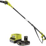 RYOBI 18 V ONE+ Akku-Hochentaster RPP182020 (Schwertlänge 20 cm, Kettengeschwindigkeit 5,5 (m/s), Reichweite bis 4m, autom.Kettenschmierung, inkl. 1 x 2,0Ah Akku & Ladegerät im Karton)