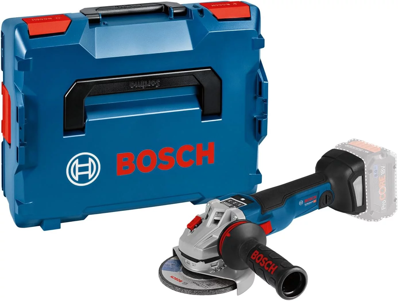 Bosch Professional 18V System Akku Winkelschleifer GWS 18V-10 SC