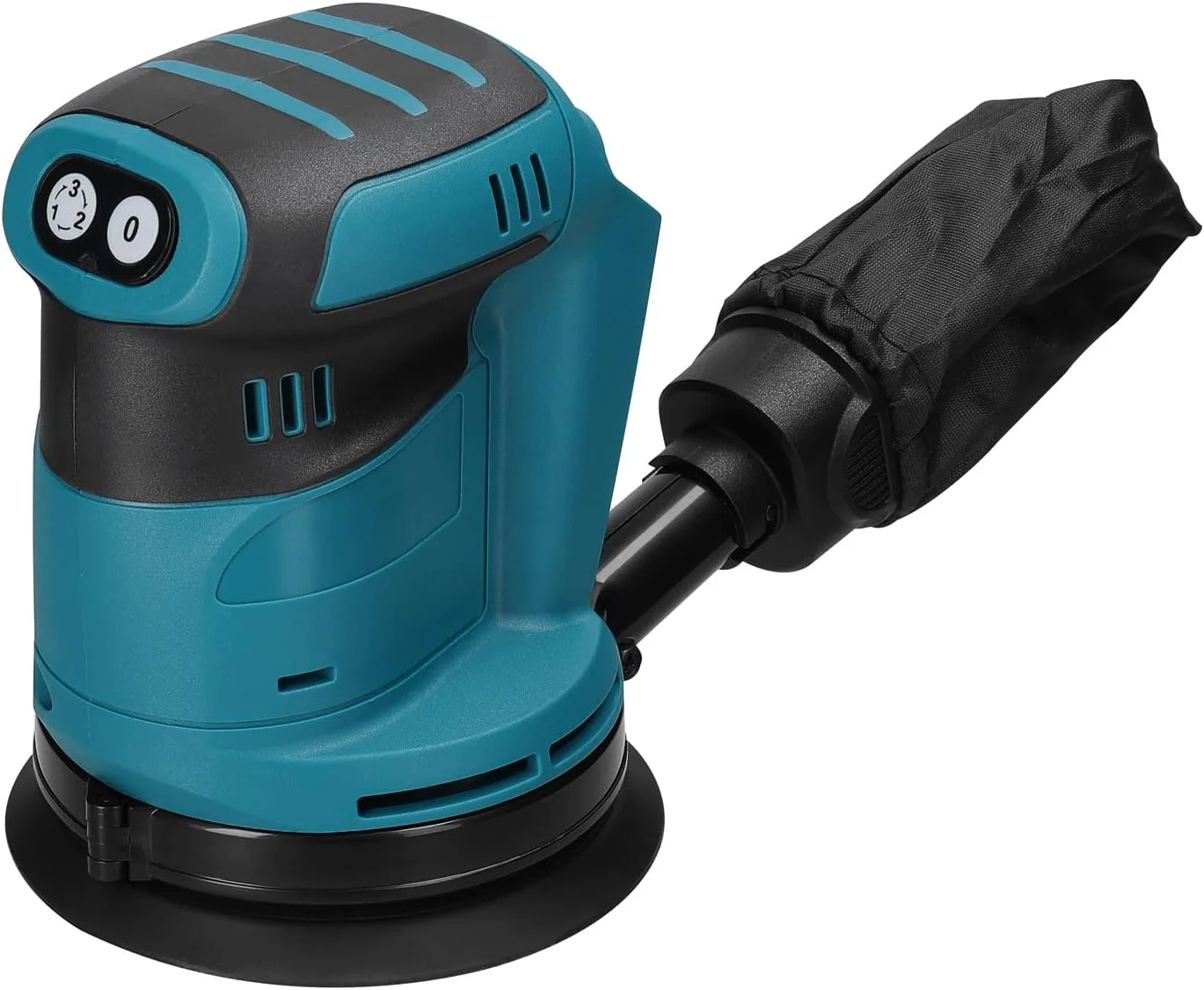 KKnoon 125 mm Bürstenmotor Akku-Exzenterschleifer