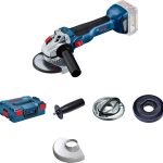 Bosch Professional 18V System Akku Winkelschleifer GWS 18V-10 (Scheibendurchmesser 125mm, ohne Akkus und Ladegerät, in L-BOXX 136)