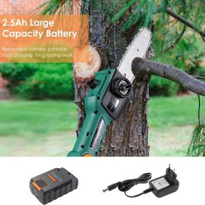 Akku-Hochentaster LIFERUN mit 20V 2,5Ah Li-Ion