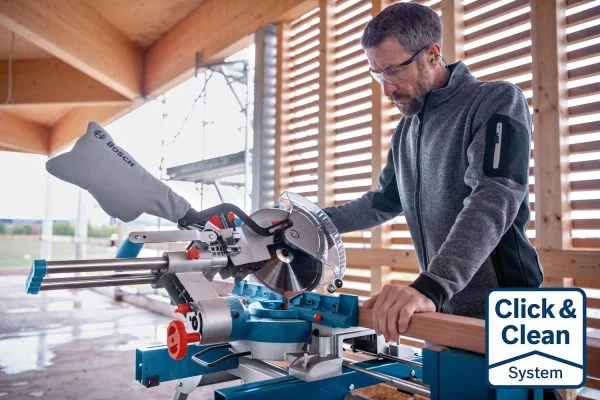 Bosch Professional BITURBO Akku-Kapp- und Gehrungssäge GCM 18V-254 D
