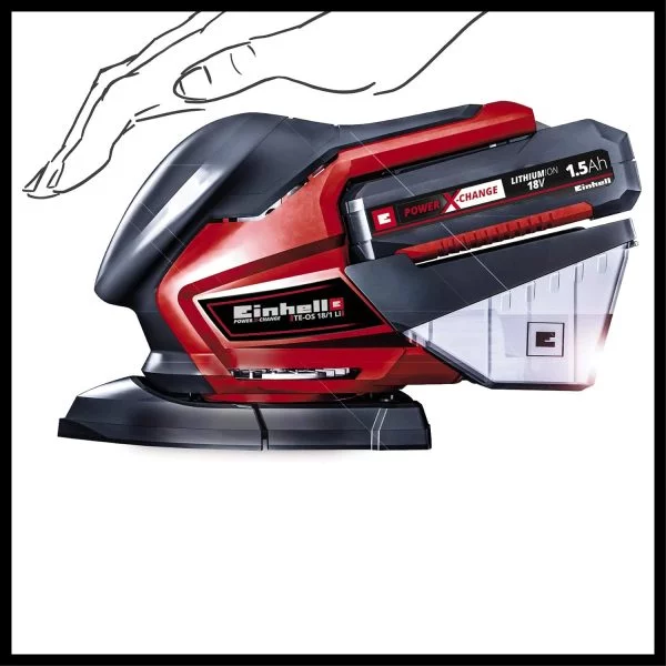 Einhell Akku-Multischleifer TE-OS 18/150 Li-Solo Power X-Change