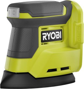RYOBI 18 V ONE+ Akku-DELTA-Vibrationschleifer RPS18-0 (1,8 mm Schwingkreisdurchmesser, Schleiftellergröße 100x140 mm, Leerlaufdrehzahl 11.000 min⁻¹, ohne Akku und Ladegerät)