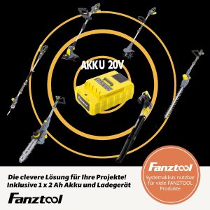 FANZTOOL 20V Li-Ion Akku 2-in-1 Hochentaster