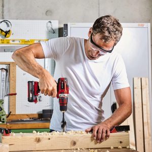 Einhell Akku-Bohrschrauber TE-CD 18/40 Li + Akku-Winkelschleifer TC-AG 18/115 Li + Akku-Stichsäge TC-JS 18 Li Power X-Change