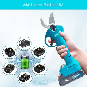 TEETOK 18V Akku Astschere 30 mm