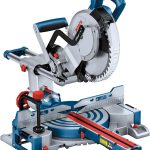 Bosch Professional BITURBO Akku-Kapp- und Gehrungssäge GCM 18V-254 D (Schnitte bis 90 x 305 mm, inkl. 1x Kreissägeblatt, 2x Werkstückauflage, Staubbeutel, Spannzwinge)