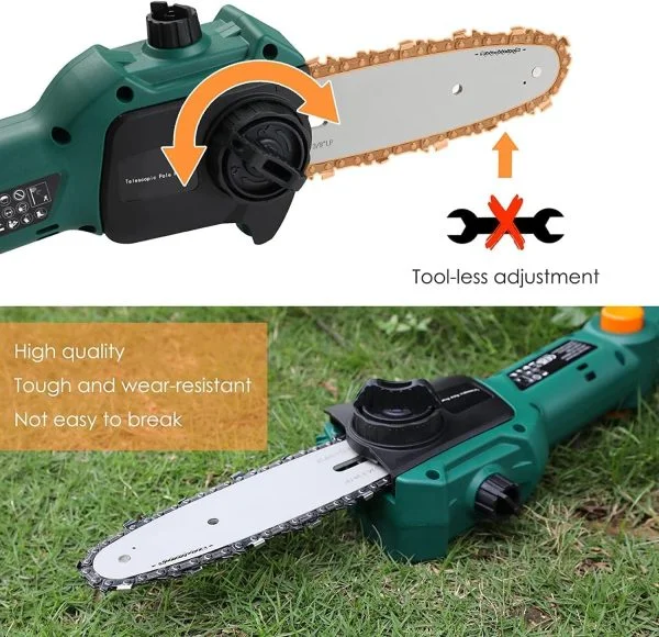 Akku-Hochentaster LIFERUN mit 20V 2,5Ah Li-Ion