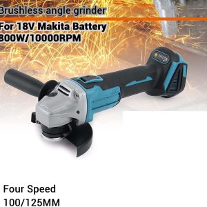 Akku-Winkelschleifer Ersatz für Makita Bürstenlo Trennschleifer Scheibe 125mm