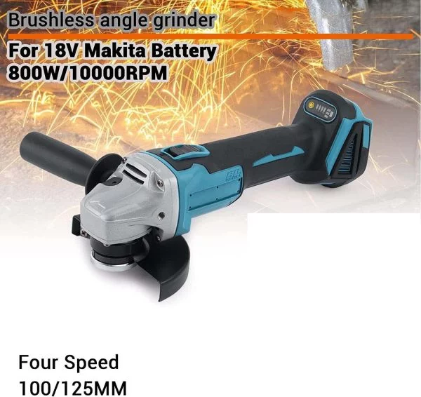 Akku-Winkelschleifer Ersatz für Makita Bürstenlo Trennschleifer Scheibe 125mm