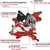 Einhell Akku-Zug-Kapp-Gehrungssäge TE-SM 36/210