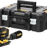 Dewalt 18 Volt Akku-Vibrationsschleifer DCW200NT (bürstenloser Motor, elektronische Drehzahlregulierung, Klettfix-System zum schnellen Papierwechsel, Staubabsaugung, für alle 18 V Flexvolt Akkus)