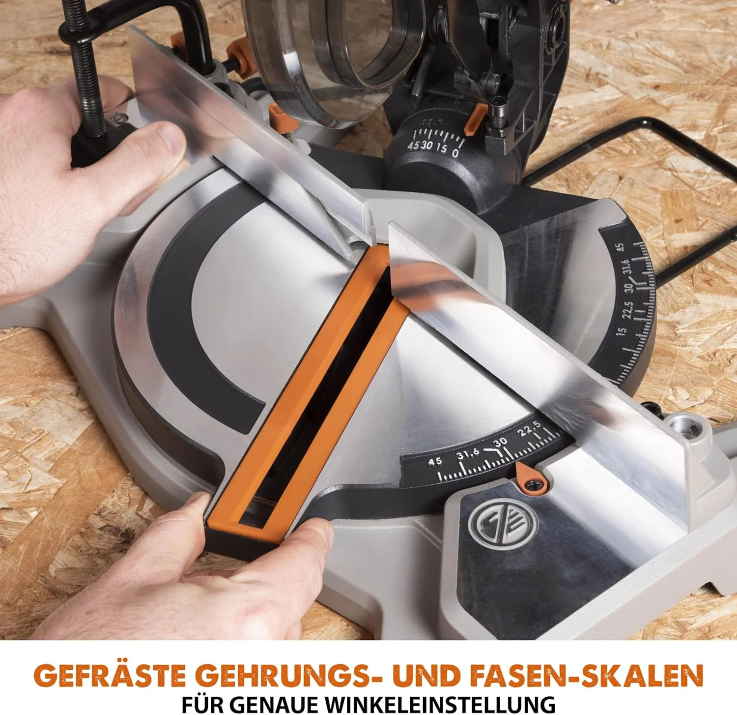 Evolution Power Tools R185CMS-Li Akku-Gehrungs- und Kappsäge mit Mehrzweck-Schneide