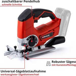 Einhell Akku-Stichsäge TE-JS 18/80 Li-Solo Power X-Change