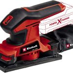 Einhell Akku-Schwingschleifer TC-OS 18/187 Li Solo Power X-Change (Lithium-Ionen, Micro-Klett, Griffflächen mit Softgrip, inkl. 1x Schleifpapier, ohne Akku und Ladegerät)