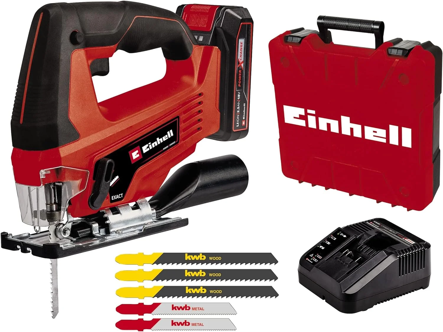 Einhell Akku-Stichsäge TC-JS 18 Li Power X-Change