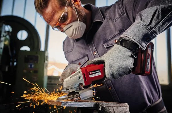Einhell Akku-Winkelschleifer AXXIO 18/125 Q Li-Solo Power X-Change