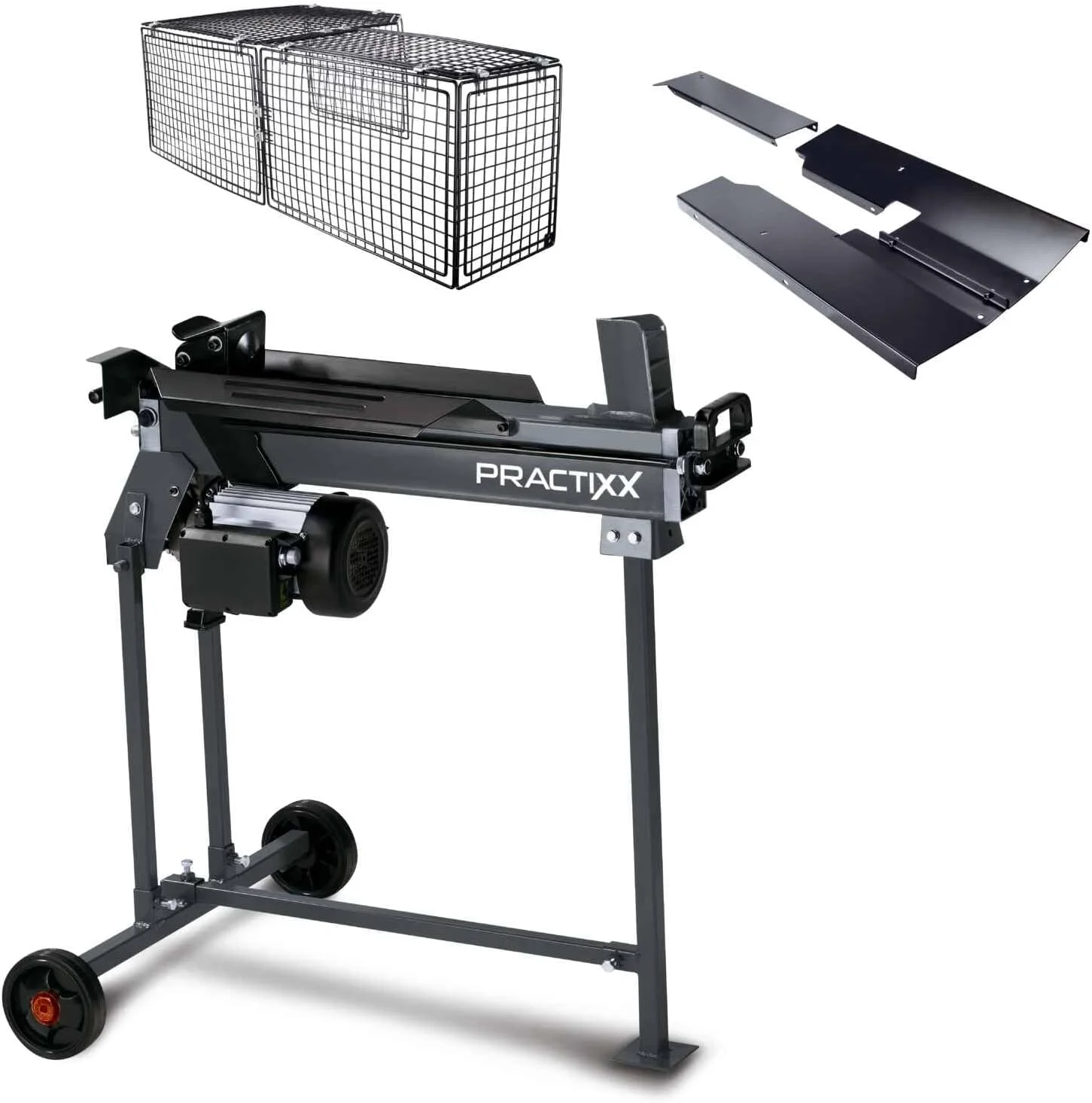 Practixx liegend Holzspalter PX-LS 7t Brennholzspalter Hydraulikspalter