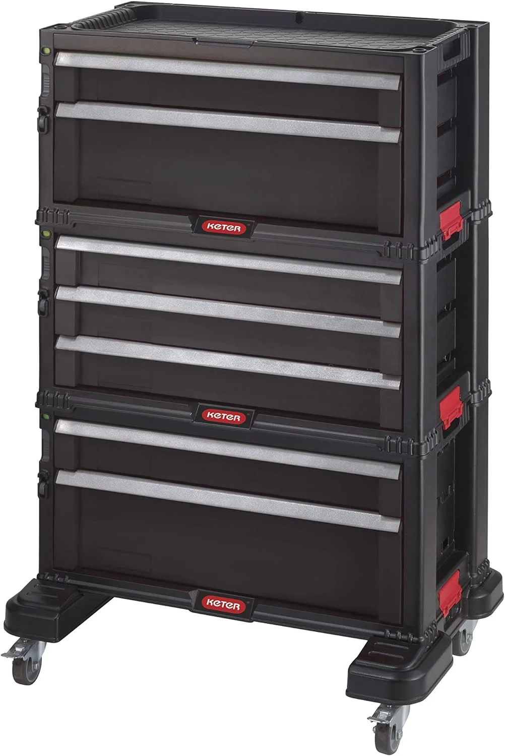 KETER Trolley Modul mit 7 Schubladen – Werkstattwagen