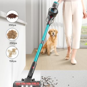 HOMPANY 450W/35000Pa Akku Staubsauger