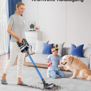 Roanow MarsVac S1 Akku Staubsauger, 450W/38000Pa