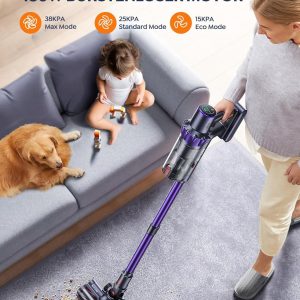 BuTure VC70 Akku Staubsauger, 450W 38KPa