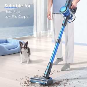 Lubluelu Akku Staubsauger, 23000Pa Staubsauger Kabellos