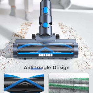 Lubluelu Akku Staubsauger, 23000Pa Staubsauger Kabellos