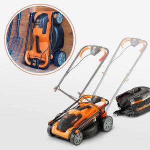 LawnMaster CLMF2434G Akku-Rasenmäher