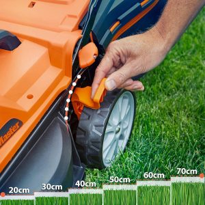 LawnMaster CLMF2434G Akku-Rasenmäher