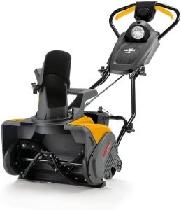 Mowox® EST 4640 Li – 40V Akku-Schneefräse, Arbeitsbreite 46 cm, Verstellbarer Auswurfkanal mit Wurfweite bis zu 6 m (Lieferung ohne Akku & ohne Ladegerät)