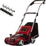 Einhell Akku-Vertikutierer-Lüfter GE-SA 36/35 Li-Solo Power X-Change (Li-Ion, 36 V, bürstenloser Motor, 35cm Messerwalze, 28L Fangsack, einstellbare Arbeitstiefe, ohne Akku & Ladegerät)