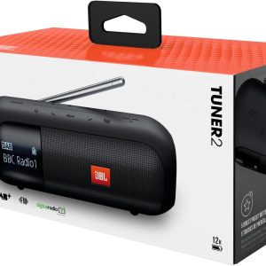 JBL Tuner 2 Radiorekorder in Schwarz
