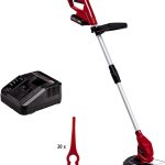 Einhell Akku-Rasentrimmer GC-CT 18/24 Li (18 V, Flowerguard, stufenlos teleskopierbarer Führungsholm, inkl. 20x Kunststoffmesser, 2,0 Ah PXC-Akku und Ladegerät)