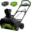 Greenworks 80V Akku-Schneefräse mit 2 2Ah Order