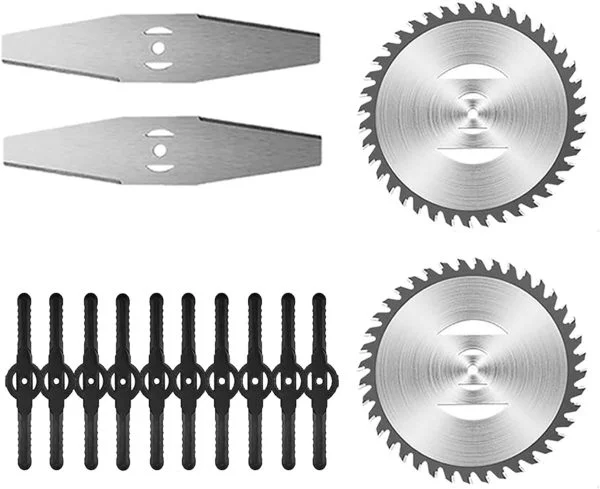 Ersatzmesser Rasentrimmer inkl 2x Kreissägeblatt