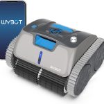 WYBOT Poolroboter Akku mit App-Einstellungen，Hält 180Mins, 15000mAh Vollautomatisch Poolreiniger Boden, Wasserlinie, Wandreinigung, Poolsauger mit Intelligente Gyroskop-Pfadplanung