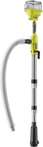 RYOBI 18 V ONE+ Akku-Regenfasspumpe RY18STPA-0 (bis zu 3.360 l/h Förderleistung, bis zu 7 m Förderhöhe, Wassergeschütztes Akku-Fach (IPX7 Schutzklasse), ohne Akku und Ladegerät)